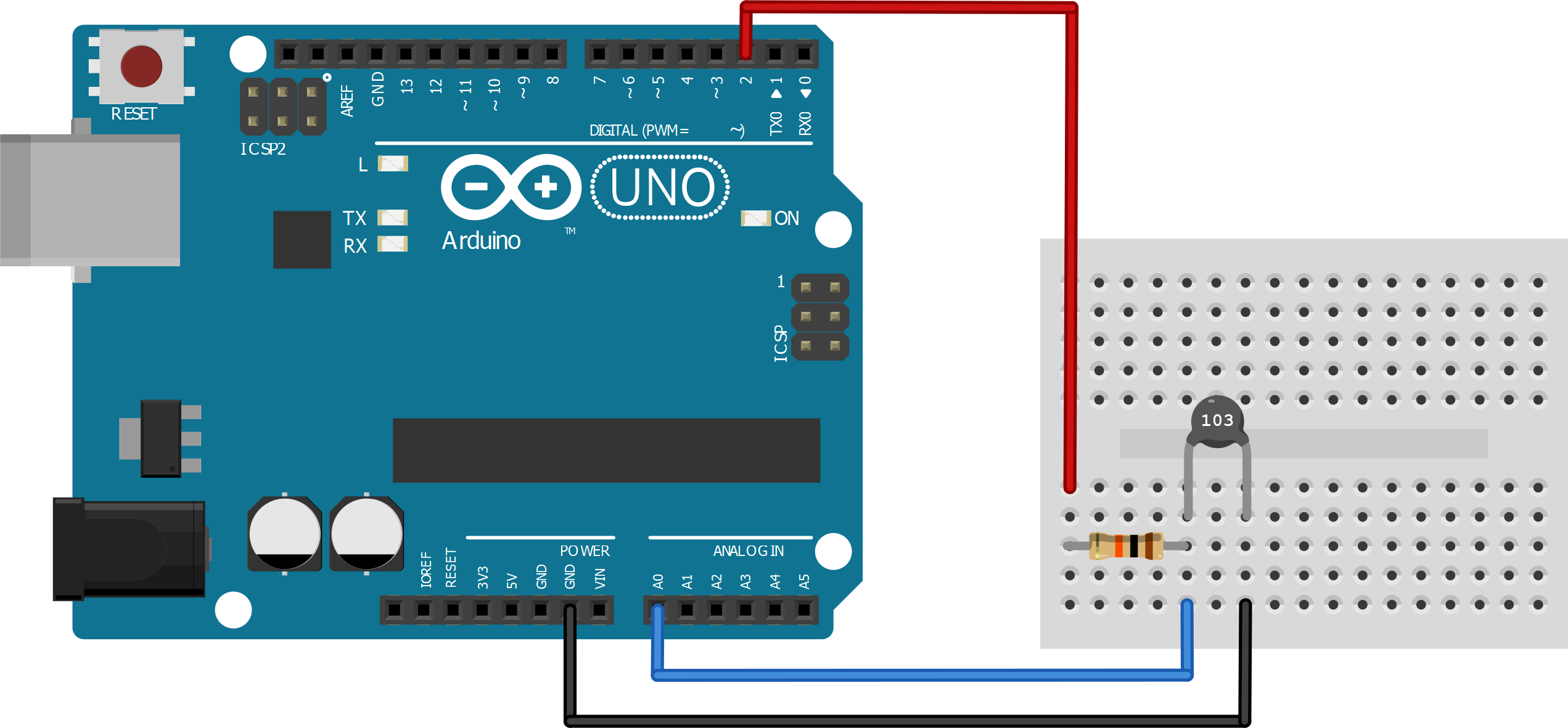 [Interfacing NTC Thermistor With Arduino](https://circuitdigest.com/microcontroller-projects/interfacing-Thermistor-with-arduino) — overview